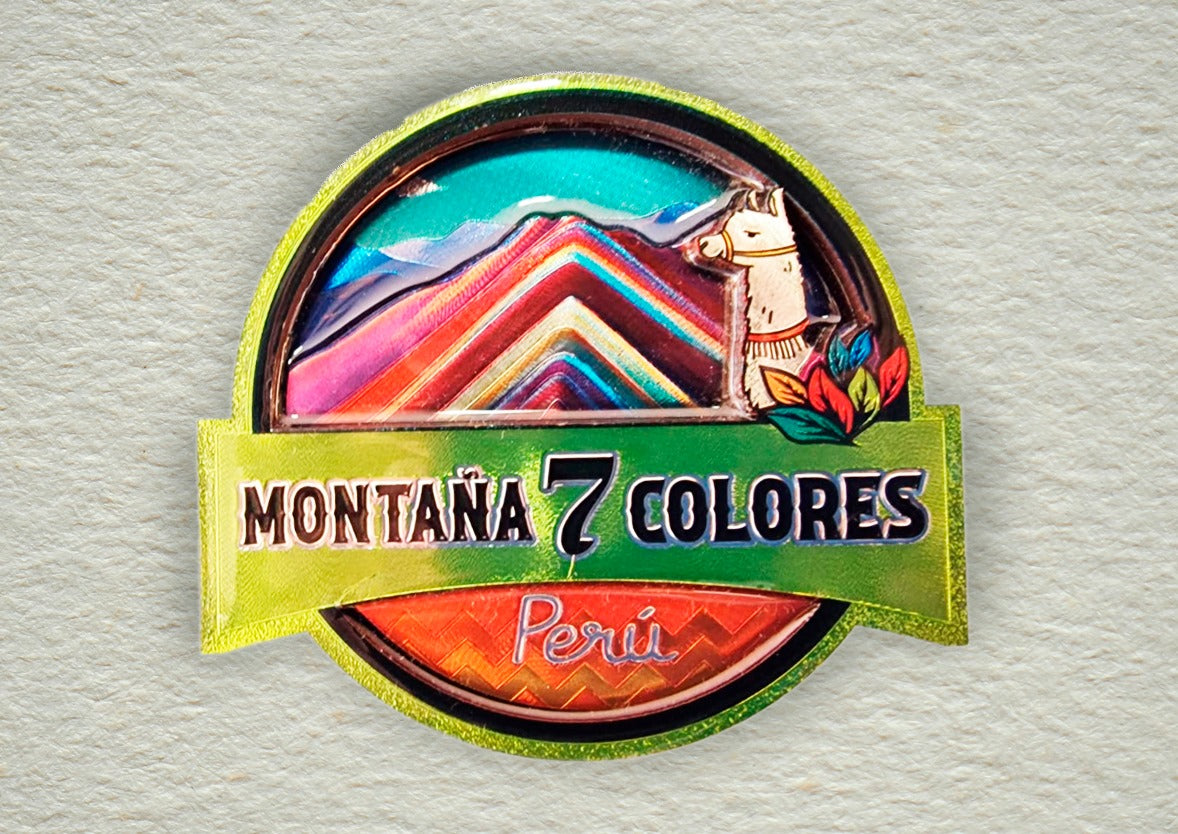 Imán Decorativo Montaña de 7 Colores